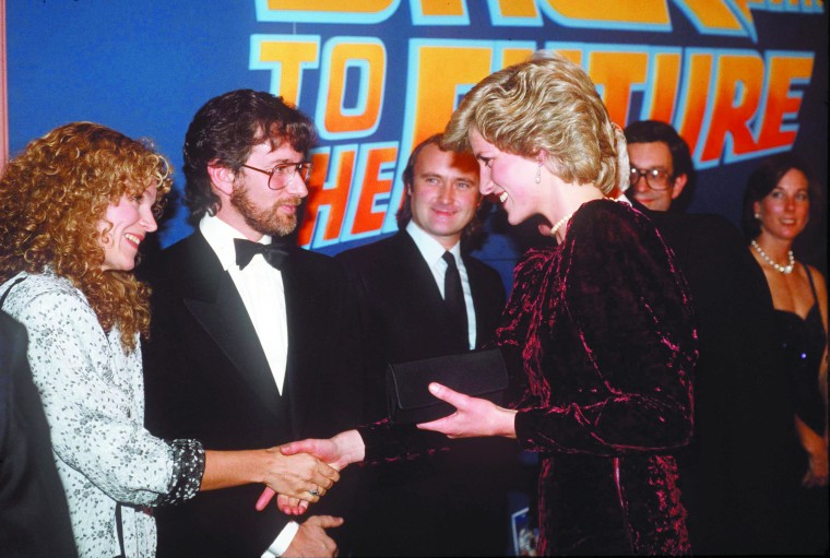 DIANA AT FILM PREMIERE